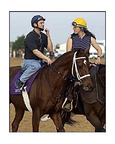 Tamweel worked Thursday morning at Lone Star Park.