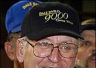 Dale Baird wears a new hat after his horse, Frazee''s Folly, won the eighth race at Mountaineer Friday night, giving him 9,000 career wins.