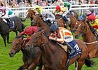 Ortensia (right) runs down Spirit Quartz to win the Coolmore Nunthorpe Stakes.<br><a target="blank" href="http://photos.bloodhorse.com/AtTheRaces-1/at-the-races-2012/22274956_jFd5jM#!i=2044867909&k=BvzWdSj">Order This Photo</a>