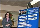 Board shows field for the WinStar Derby.