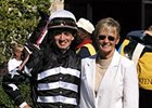 Casey Chavez and mother Penny Gardiner at Keeneland.