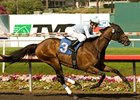Mervyn LeRoy winner Ball Four is co-high weight for the Californian.<br><a target="blank" href="http://www.bloodhorse.com/horse-racing/photo-store?ref=http%3A%2F%2Fpictopia.com%2Fperl%2Fgal%3Fprovider_id%3D368%26ptp_photo_id%3D8086985%26ref%3Dstory">Order This Photo</a>