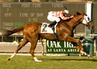 The 6-year-old Presious Passion strolled gate to wire for a victory in Oak Tree's Clement L. Hirsch at Santa Anita. <br><a target="blank" href="http://www.bloodhorse.com/horse-racing/photo-store?ref=http%3A%2F%2Fpictopia.com%2Fperl%2Fgal%3Fprovider_id%3D368%26ptp_photo_id%3D8548175%26ref%3Dstory">Order This Photo</a>