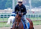 American Pharoah at Churchill Downs 5.21.15.