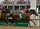 Bullsbay powers home in the Alysheba.<br><a target="blank" href="http://www.bloodhorse.com/horse-racing/photo-store?ref=http%3A%2F%2Fpictopia.com%2Fperl%2Fgal%3Fprovider_id%3D368%26ptp_photo_id%3D8061219%26ref%3Dstory">Order This Photo</a>