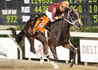 Big Drama cruises to victory in the Delta Jackpot.