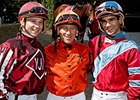 From left to right: Erick Lopez, Charles "C. C." Lopez, and apprentice David Lopez.