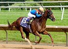 Luna Time upsets the Obeah Stakes at Delaware Park.