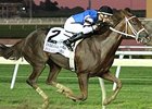 High Dollar Woman streaks to the win in the Indiana Oaks.