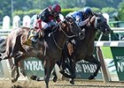Effinex outfights Tonalist to take the Suburban Handicap.<b><a target="blank" href="http://photos.bloodhorse.com/AtTheRaces-1/At-the-Races-2015/i-9qg5gxw">Order This Photo</a>