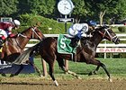 Stopchargingmaria defeats Untapable in the Shuvee Stakes.
<br><a target="blank" href="http://photos.bloodhorse.com/AtTheRaces-1/At-the-Races-2015/i-228p6gF">Order This Photo</a>