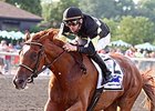 Island Town wins the Smarty Jones Stakes.