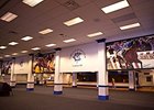 A new entryway at Laurel Park is one of many improvements made this year