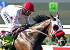 Big Macher Breezes at Santa Anita Park Big Macher Breezes at Santa Anita Park