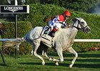 White Rose rolls to victory in the Glens Falls Stakes. <br><a target="blank" href="http://photos.bloodhorse.com/AtTheRaces-1/At-the-Races-2015/i-GtZqczh">Order This Photo</a>