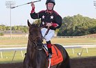Shotgun Kowboy after his win in the Oklahoma Derby