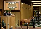 Hip 1147, a Hard Spun colt, brought a final bid of $330,000.