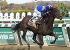 Matrooh dominates the Bold Ruler Handicap.<br><a target="blank" href="http://photos.bloodhorse.com/AtTheRaces-1/At-the-Races-2015/i-LPgmbLQ">Order This Photo</a>