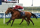 Simple Verse caught Journey late to win the QIPCO British Champions Fillies and Mares Stakes.
