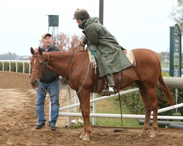 Brian Lynch - Morning Training - Keeneland Race Course - 102415