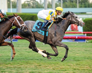 Hard Not To Like captures the Marshua's River Stakes (gr. 3) at Gulfstream Park.
