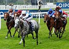 Solow comes home strong to win the QIPCO Queen Elizabeth II Stakes.