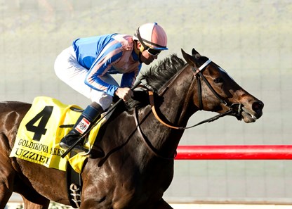 Twice a previous runner-up in graded stakes, James and Tammy McKenny's homebred Uzziel found the right formula to break through in the $200,000 Goldikova Stakes (gr. IIT) at Del Mar.