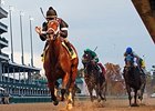 Spelling Again leaves the competition behind in the Chilukki Stakes.
