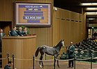 Hip 491, a War Front filly, brought $2 million to close out the second Keeneland November breeding stock sale session.