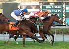 Gender Agenda wins the Robert J. Frankel Stakes.
