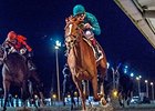 Eagle wins the Tenacious Stakes.
<br><a target="blank" href="http://photos.bloodhorse.com/AtTheRaces-1/At-the-Races-2015/i-k5HDdLR">Order This Photo</a>