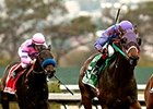 Mana Strike won the Gold Rush Stakes over Golden Gate's synthetic main track Dec. 5.
