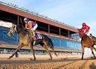 Silver Lode wins the 2015 Pat Whitworth Illinois Debutante Stakes.