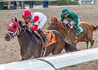 International Star takes the Louisiana Stakes under Miguel Mena.
