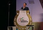 Princess Zahra Aga Khan speaking at the Asian Racing Conference