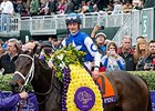 Tepin wins the 2015 Breeders' Cup Mile.
