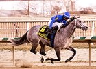Dancing House rolls to victory in the Barbara Fritchie Handicap.