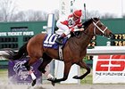 Hard Spun winning the 2007 Lanes End Stakes