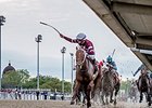 Gun Runner leaves the rest behind in the Louisiana Derby.