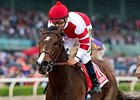 Songbird wins the Santa Anita Oaks (gr. I)