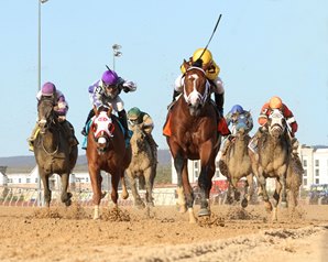 Stanford Gate to Wire in Charles Town Classic