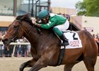 Abiding Star #2 with J.D. Acosta riding won the $100,000 Parx Derby at Parx Racing in Bensalem, Pennsylvania on May 7, 2016.