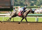 Enola Gray wins the Melair Stakes