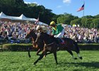 Rawnaq wins the 2016 Iroquois Hurdle Stakes