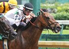 Alsvid wins the 2016 Aristides Stakes.