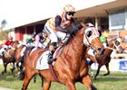 Talktothestars picked up the first group I win of his career in the Tsogo Sun Sprint.