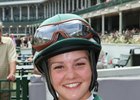 Katie Clawson won her first race June 17 at Churchill
