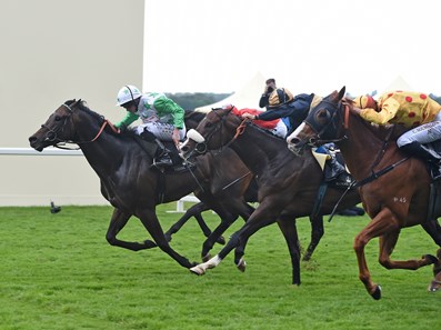 Twilight Son wins the 2016 Diamond Jubilee Stakes at Royal Ascot on June 18, 2016.