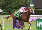 Catch a Glimpse wins the 2016 Belmont Oaks Invitational