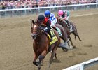 A. P. Indian leads the way home in the Alfred G. Vanderbilt Handicap